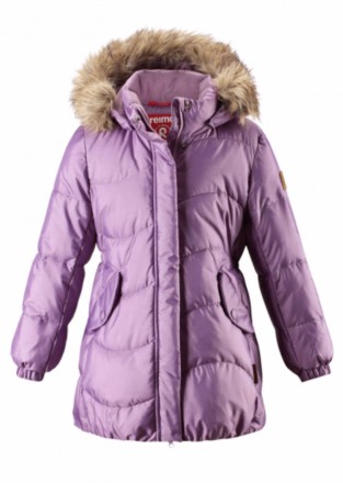 В наличии пуховое пальто Reima по супер цене! размеры 110 и 140, в розовом цвете. . фото 2
