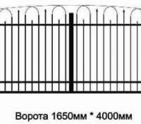Распашные ворота конструктивно состоящие из:
Квадрата 12*12,полосы 25*4, трубы 4. . фото 4