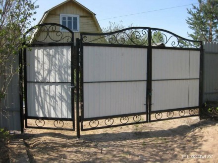 Изготовление металлоконструкций ворот, калиток, решеток, дверей, гаражных ворот,. . фото 2