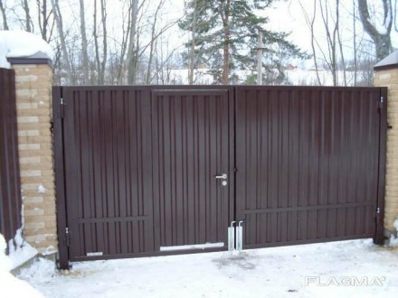 Изготовление металлоконструкций ворот, калиток, решеток, дверей, гаражных ворот,. . фото 4
