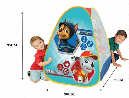 Палатка детская Щенячий патруль 985-71. Киев. фото 1