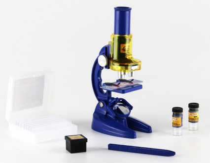 Детский микроскоп C2107 - очень популярная игрушка, которая поможет юному ученом. . фото 4