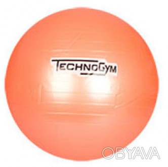 Мяч для фитнеса-75см (Оранжевый) MS 0983O. . фото 1