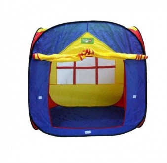 Детская палатка 5016 Шатер имеет форму домика-шатра подойдет для игр как мальчик. . фото 5