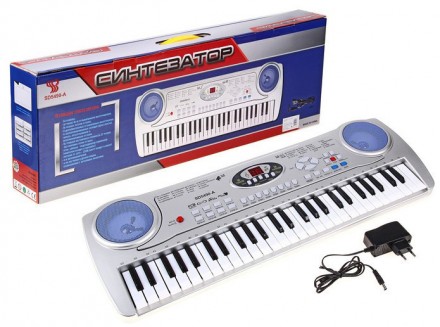Детское пианино-синтезатор SD-5490 с микрофоном
Ваш малыш и дня не может прожить. . фото 2