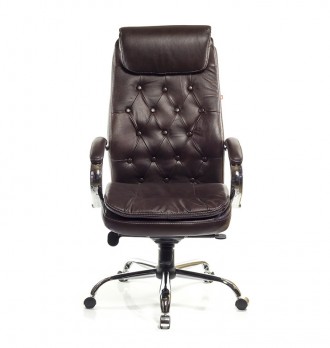 Кресло Лацио • АКЛАС • ЕХ MB коричневый. Красивое кресло, солидное и элегантное.. . фото 3