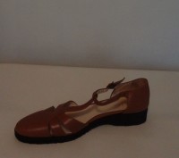Продам оригинальные женские сандалии Salvatore Ferragamo, размер 37-37,5 натурал. . фото 3