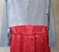 Элегантное праздничное платье в комплекте с болеро на девочку 9-11 лет.Ручная ра. . фото 3