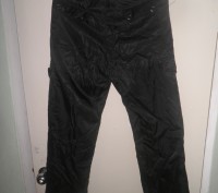 Продам теплые брюки НА ФЛИСЕ черного цвета, размеры: 42 и 48. Брюки № 1, размер . . фото 3