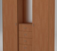 Сайт:  1mebel.com.ua
Состав комплекта
Шкаф для одежды	1 (шт.)
Зеркало	1 (шт.). . фото 7