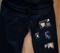 Теплые брюки черного цвета в хорошем состоянии на девочку-подростка или на хрупк. . фото 2