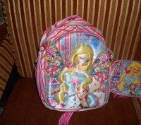 просто шикарный новый рюкзак, для девочки, с объёмным рисунком 3Д, при касания к. . фото 6