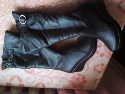 Продам сапоги кожаные зимние женские 36р. Сапоги новые и не ношенные в идеальном. . фото 7
