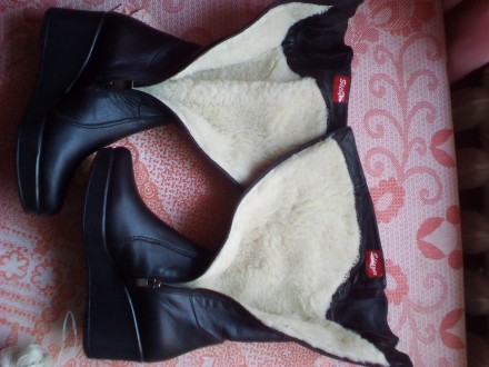 Продам сапоги кожаные зимние женские 36р. Сапоги новые и не ношенные в идеальном. . фото 4