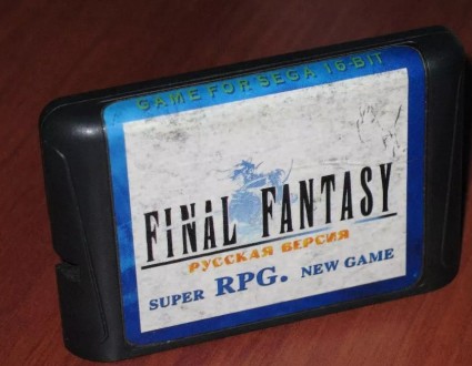 Продам картридж Final Fantasy для игровой приставки SEGA Mega Drive | Genesis. Р. . фото 2