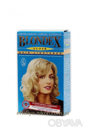 Высокоэффективное средство для осветления всех типов волос "Blondex super". Реко. . фото 1
