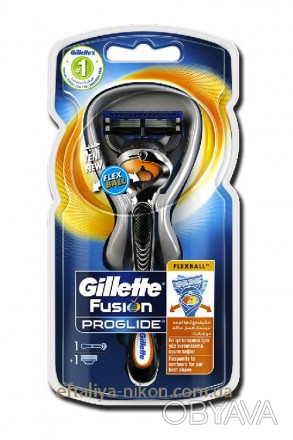 Бритва Gillette Fusion ProGlide с технологией FlexBall - инновация от Gillette, . . фото 1