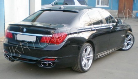 Спойлер BMW 7 F01:
- спойлер на багажник BMW 7 F01.
- спойлер на стекло BMW 7 . . фото 5