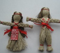 Продам куклы-мотанки. Куклы сделаны из льняных ниток по всем правилам обрядовой . . фото 7