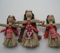 Продам куклы-мотанки. Куклы сделаны из льняных ниток по всем правилам обрядовой . . фото 6