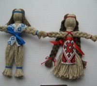 Продам куклы-мотанки. Куклы сделаны из льняных ниток по всем правилам обрядовой . . фото 5