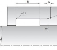 Комплект уплотнений одностороннего действия,
состоящий из семи частей: одного о. . фото 3