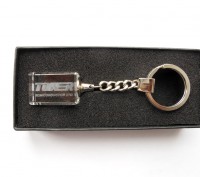 Новый оригинальный фирменный брелок для ключей с лазерной 3D гравировкой. В крас. . фото 8
