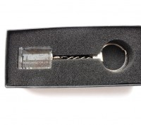 Новый оригинальный фирменный брелок для ключей с лазерной 3D гравировкой. В крас. . фото 6