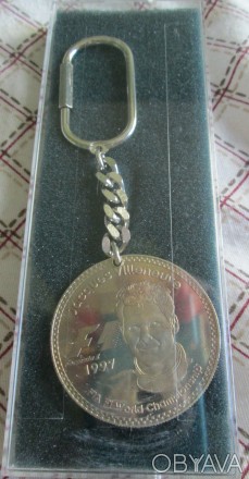 10 евро, юбилейная монета брелок. Чемпионат мира Формулы 1 1997 года.
Jacques V. . фото 1