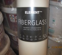 Малярное стекловолокно для стен и потолков FIBERGLASS: плотность - 40 г/м2, шири. . фото 3