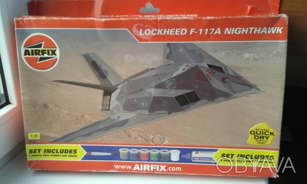 Продам сборную модель самолёта LOCKHEED F-117A NIGHTHAWK фирмы "AIRFIX"
Масштаб. . фото 1
