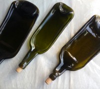 Тарелка из винной "Магнум" бутылки 1.5 л с пробкой.
Необычные тарелки, подносы . . фото 4
