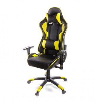 
Кресло Хорнет • АКЛАС • PL RL жёлтый. Свое название это геймерское кресло получ. . фото 2