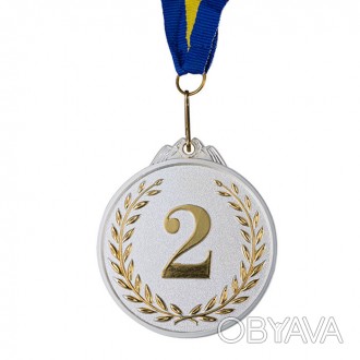 Наградная медаль за 3-е место.Материал: металл.
Диаметр: 65 мм.
Толщина: 3 ммВес. . фото 1