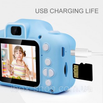 Детская цифровая камера Smart Kids Camera Full HD делает до 50-и снимков на памя. . фото 6