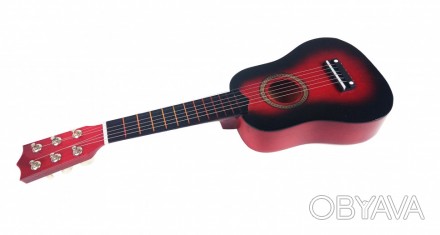 
	Гитара М 1370 струнная без сомнений заинтересует будущего музыканта. Малыш увл. . фото 1