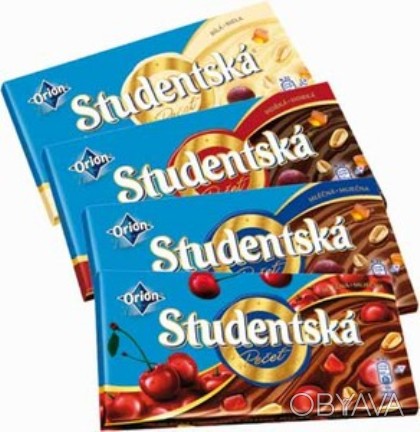 Очень вкусный чешский шоколад с различными вкусами по отличной цене!

- молочн. . фото 1