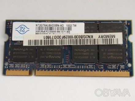 Продам оперативную память для ноутбука рабочая DDR2 2Gb 800mhz - 300 грн. . фото 1