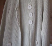 кофта свитер теплая новая, длина65,рукав 60. состав 50%хлопок,50%акрил.. . фото 3