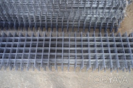 Сетка арматурная 100х100х6. 
 Применяется в строительстве для армирования бетон. . фото 1
