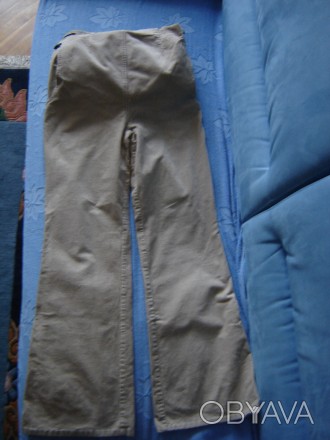 Бежевые вельветовые брюки для беременных в отличном состоянии!

Удобные стильн. . фото 1