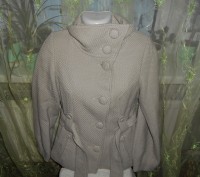 Пальто пиджак H&M пог-44,пот-40,плечо-7,от плеча до плеча-36,д-на 61. . фото 2