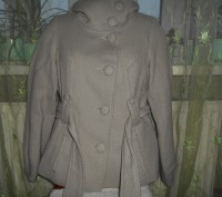 Пальто пиджак H&M пог-44,пот-40,плечо-7,от плеча до плеча-36,д-на 61. . фото 5
