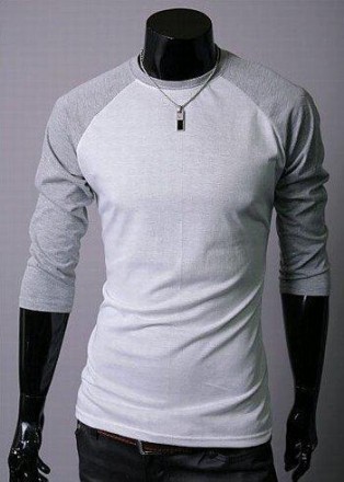Стильная мужская футболка ,выполнена из трикотажной эластичной ткани.. . фото 2