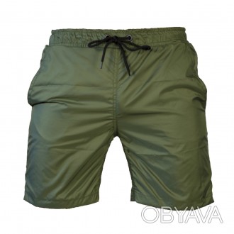 Пляжные летние мужские шорты из легкой плащевки. Два передних кармашка, один зад. . фото 1