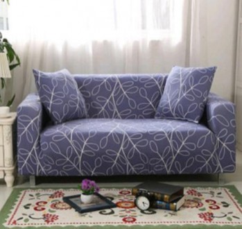 Натяжной чехол на диван поможет Вам обновить интерьер, сделать его современным и. . фото 2