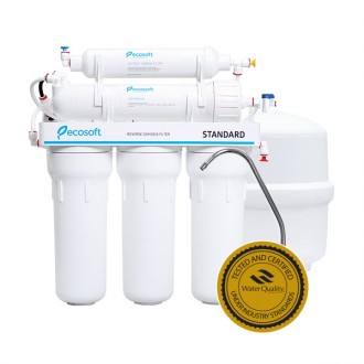 Фильтр обратного осмоса Ecosoft Standard предназначен для очистки воды на молеку. . фото 2