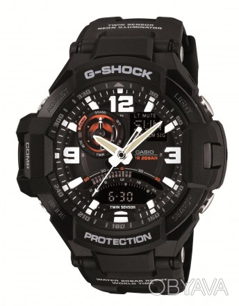 Лимитированная серия часов G-Shock Aviator watch GA-1000-1AER в наличии! Цена та. . фото 1