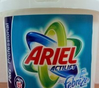 Немецкий универсальный стиральный порошок Ariel Actilift Febreze,   новый стирал. . фото 2