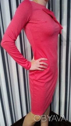 нове плаття, розмір М. Тканина - французький трикотаж. Колір - корал.. . фото 1